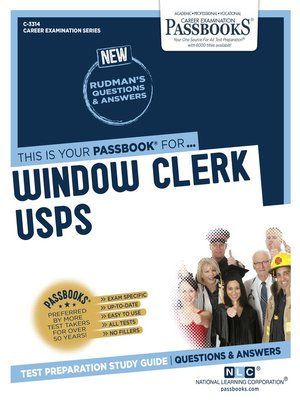 cover image of Window Clerk (USPS)